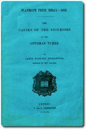 [Gutenberg 50821] • The Causes of the Successes of the Ottoman Turks